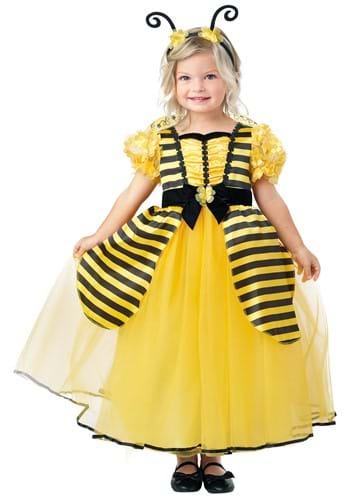 Girls Toddler Sweet Bumble Bee Gown Costume