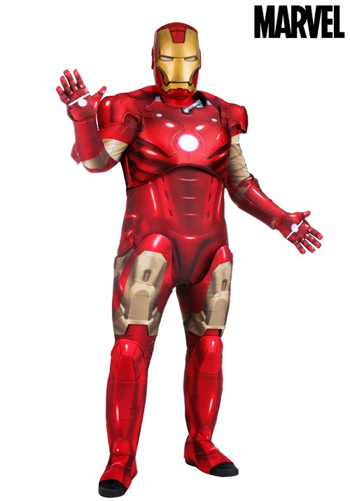 Plus Size Premium Marvel Iron Man Costume 1