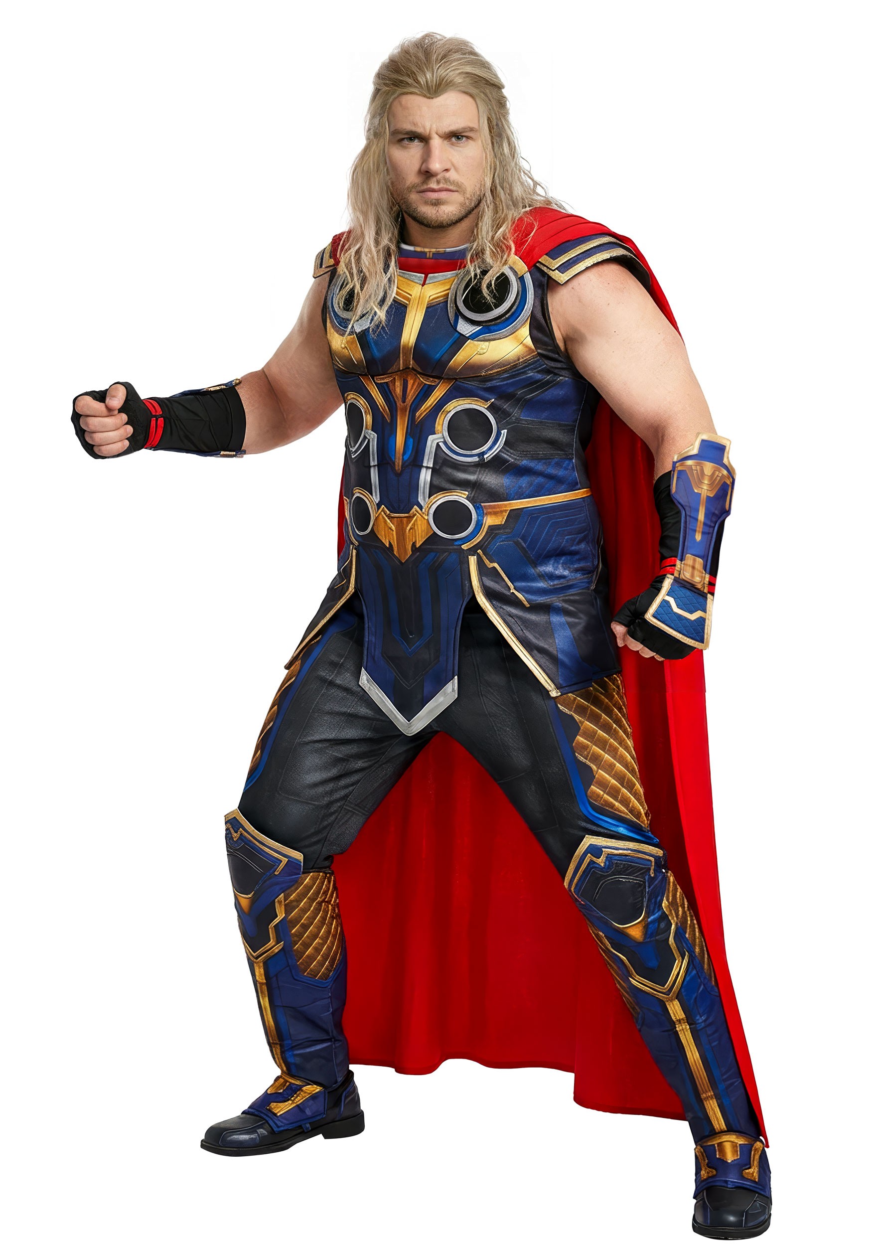 Plus Size Marvel Love and Thunder Premium Thor Costume for Men | Marvel Costumes