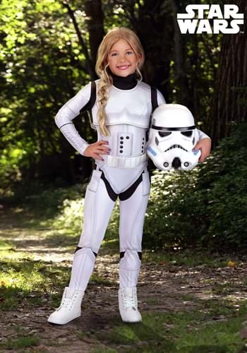 Girls Deluxe Star Wars Stormtrooper Costume UPD