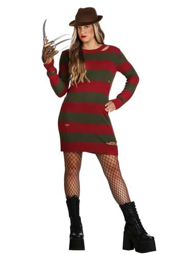 Womens Distressed Nightmare on Elm Street Sweater