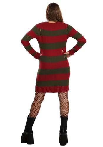 Women's Distressed Nightmare on Elm Street Sweater Dress | Freddy Krueger Costumes