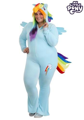 Plus Rainbow Dash My Little Pony Costume Main