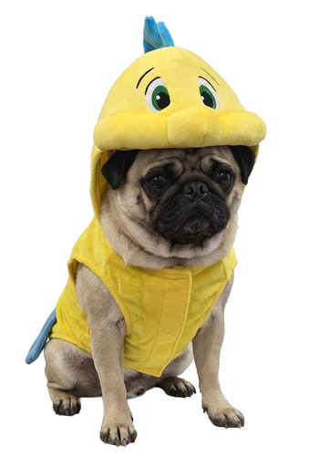 Disney Little Mermaid Pet Flounder Costume | Disney Pet Costumes