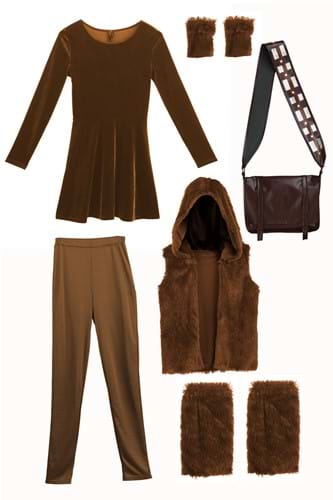 Deluxe Star Wars Chewbacca Women's Costume Dress | Star Wars Costumes