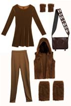 Adult Deluxe Star Wars Chewbacca Costume Dress Alt 1