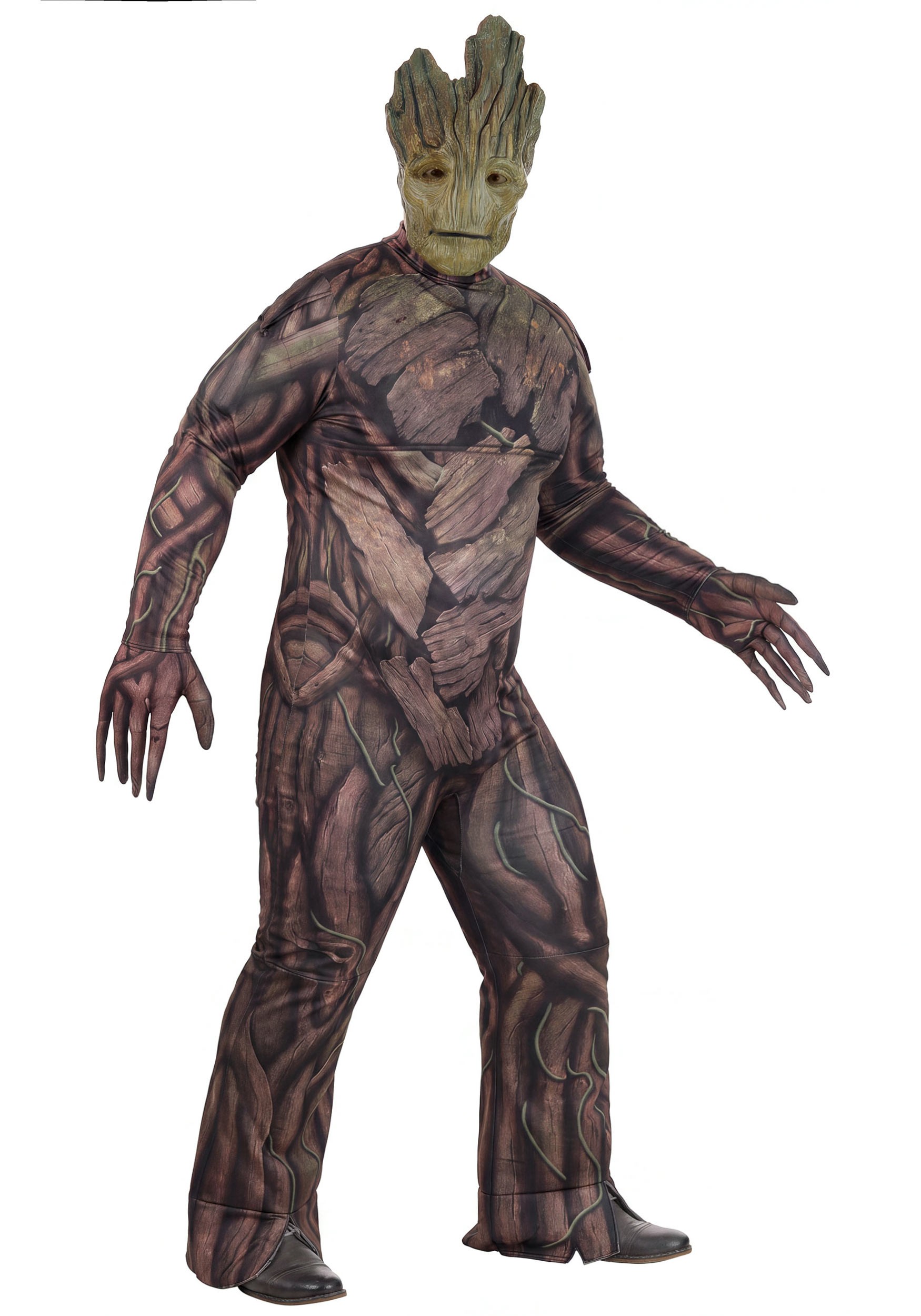 Plus Size Marvel Groot Deluxe Costume for Men | Marvel Costumes