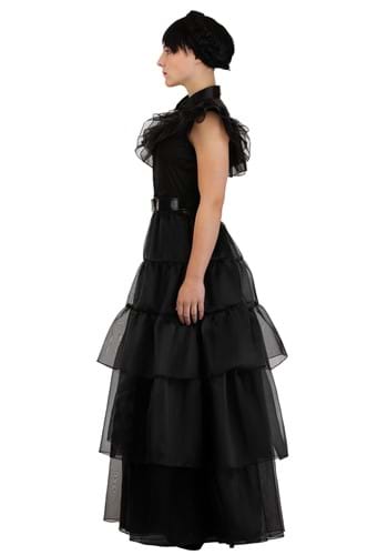 Deluxe Wednesday Addams Rave'N Dance Women's Costume Dress | TV Show Costumes