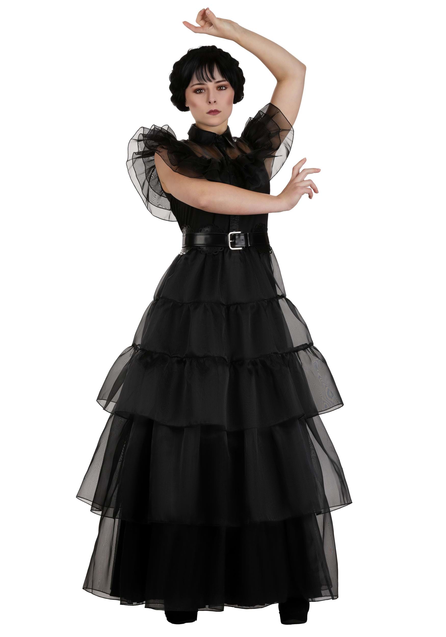 Wednesday Addams Rave'N Dance Women's Costume Dress | TV Show Costumes