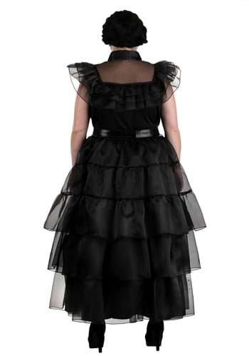 Women's Plus Size Deluxe Wednesday Rave'N Dance Costume Dress | TV Show Costumes