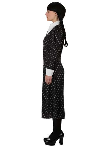 Wednesday Addams Polka Dot Women's Costume Dress | TV Show Costumes