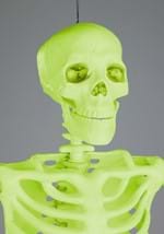 5FT Poseable Crazy Bones Skeleton in Green Decorat Alt 1