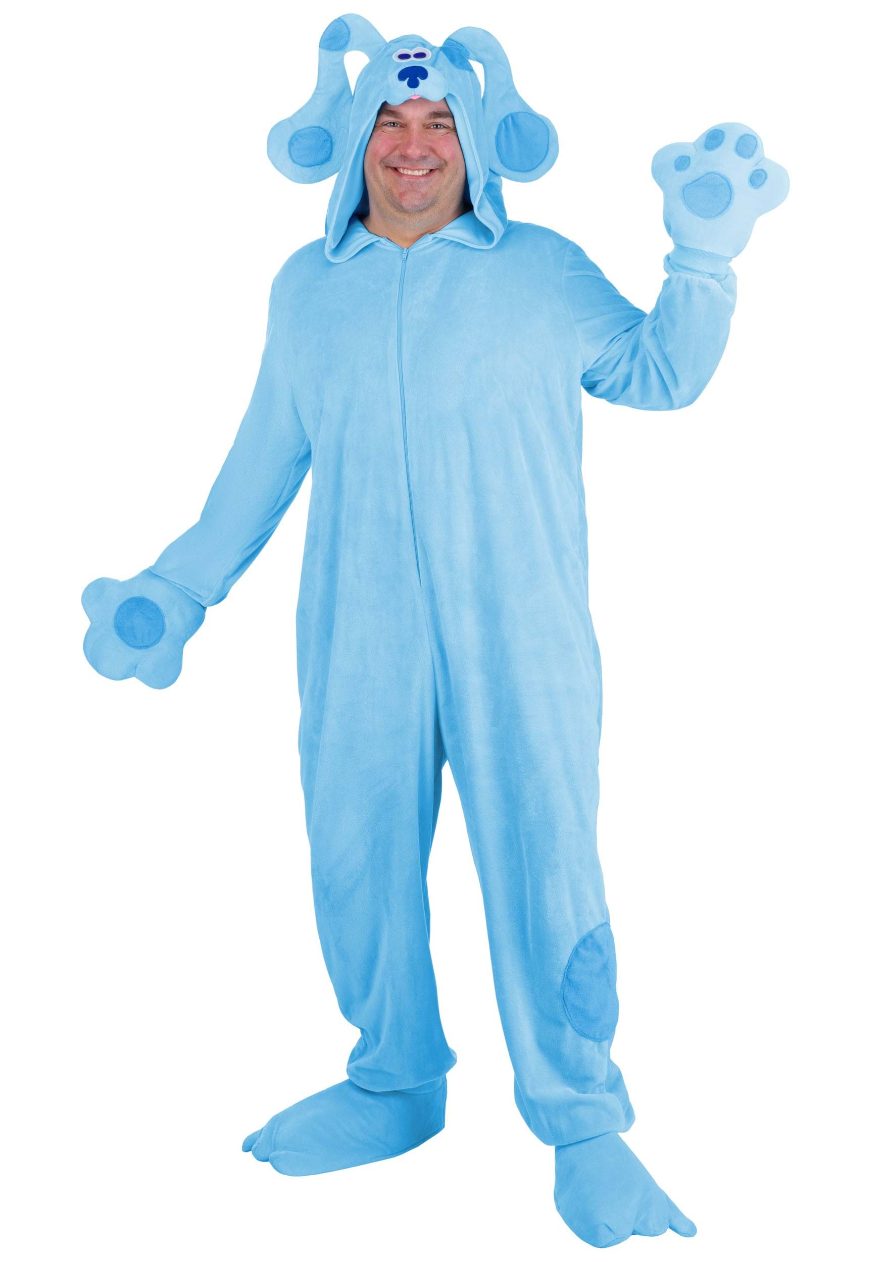 Plus Size Blue Blue's Clues Adult Costume | Nickelodeon Costumes