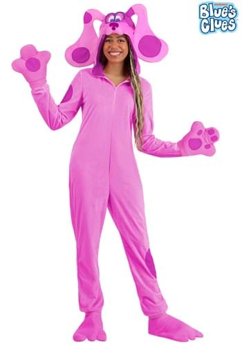 Adult Magenta Blues Clues Costume
