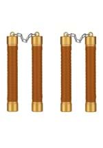 TMNT Michelangelos Nunchucks Cosplay Prop Alt 3