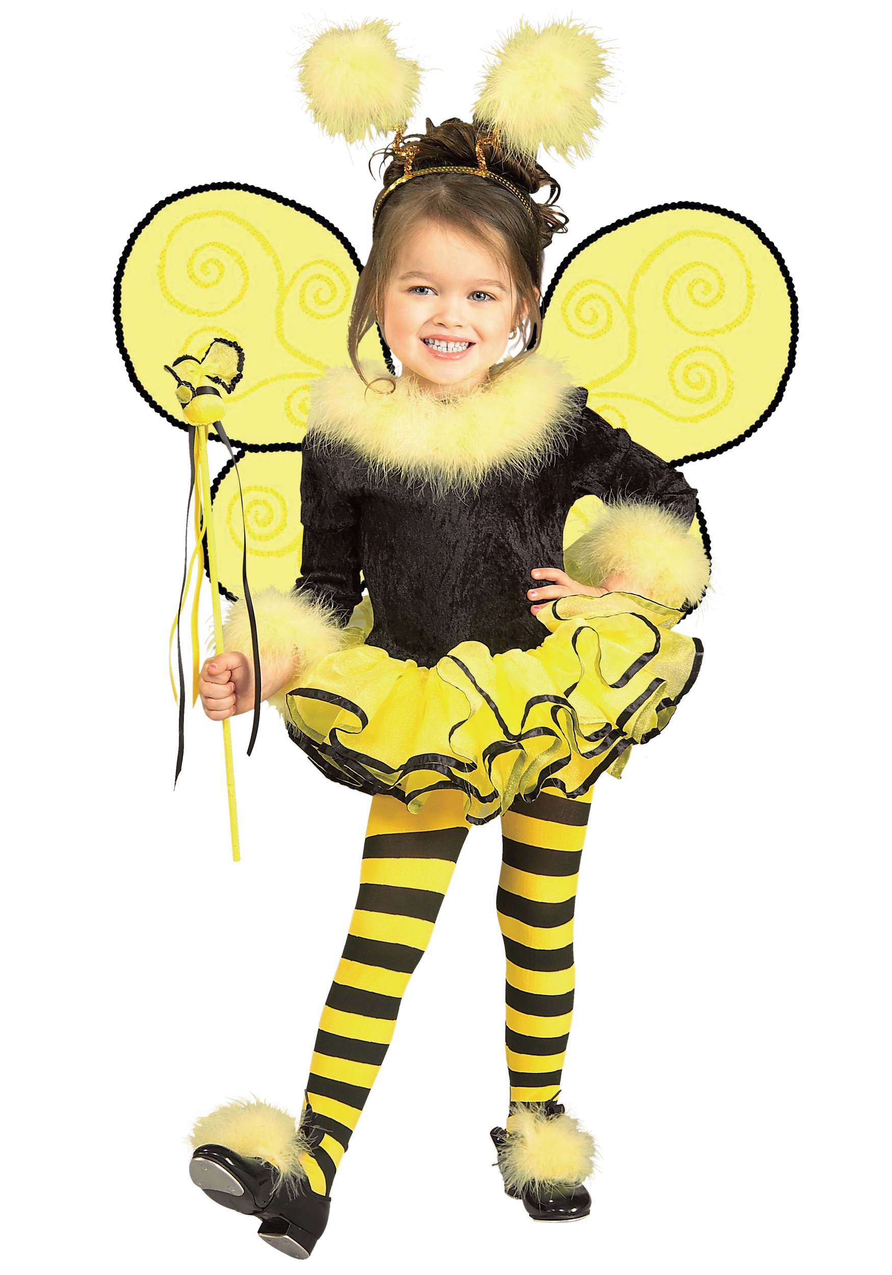 Bee Costume, Bee Bumble Bee Inspired Costume Set, Toddler Bee Suit