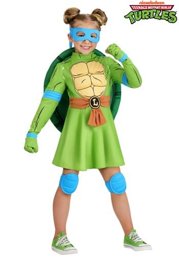 Girls TMNT Leonardo Costume Dress
