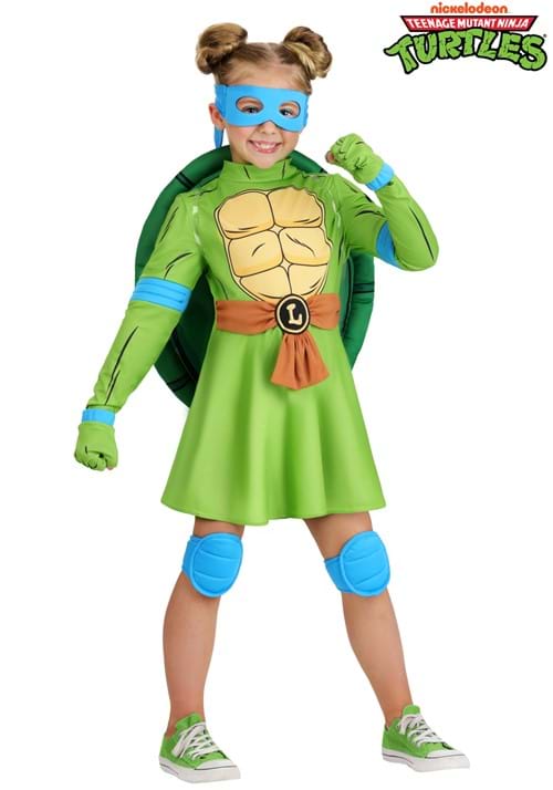 Girls TMNT Leonardo Costume Dress