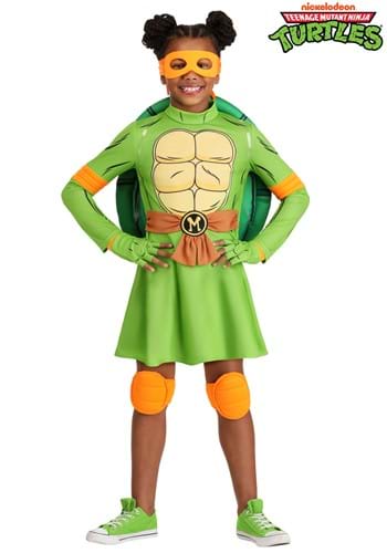 Girls TMNT Michelangelo Costume Dress