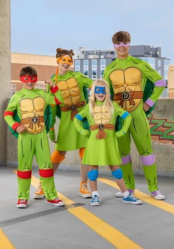 Teenage Mutant Ninja Turtles Girl's Michelangelo Costume Dress | Nickelodeon Costumes