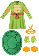 Girls TMNT Michelangelo Costume Dress Alt 1