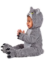 Infant Grey Wolf Costume Alt 4