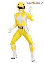 Authentic Adult Power Rangers Yellow Ranger Costum