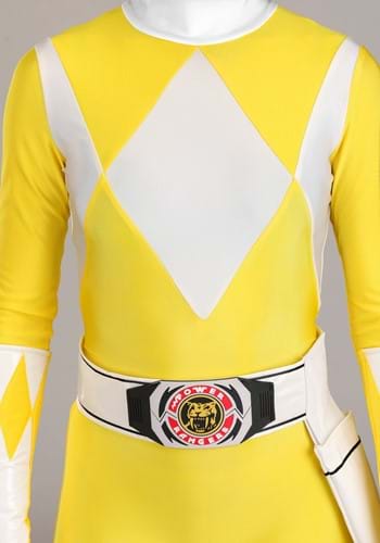 Women's Authentic Power Rangers Yellow Ranger Costume | Power Rangers Costumes