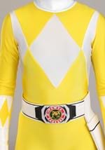 Authentic Adult Power Rangers Yellow Ranger Costum Alt 6