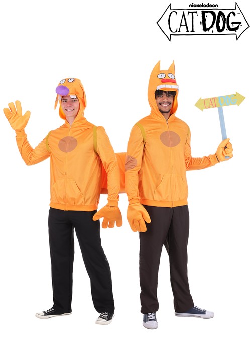 Adult Two Person Nickelodeon CatDog Costume