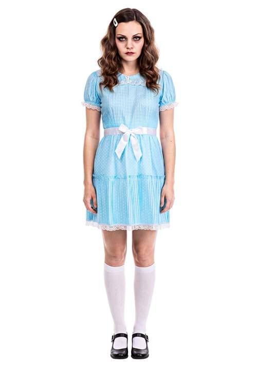 Adult Deluxe Creepy Twin Sister Costume-update