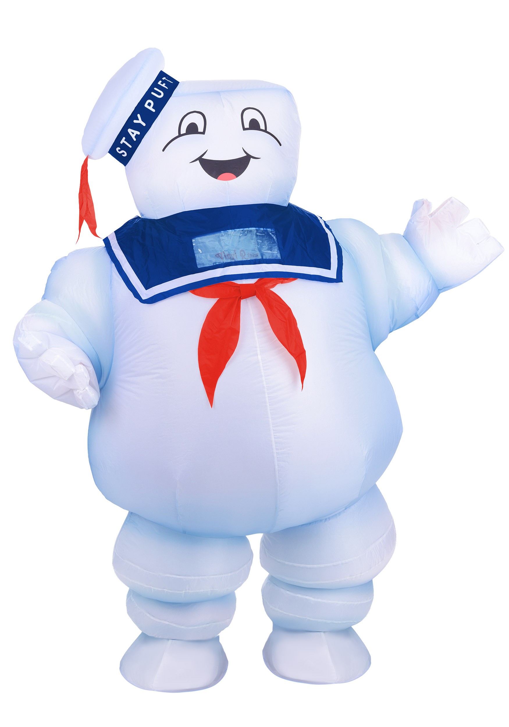 Adult Ghostbusters Inflatable Giant Stay Puft Costume | Ghostbusters Costumes