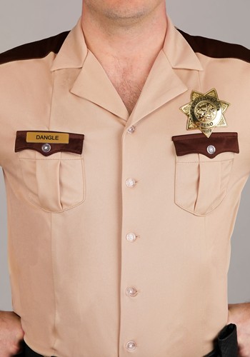 Men's Plus Size Reno 911 Lt Dangle Costume | TV Show Costumes