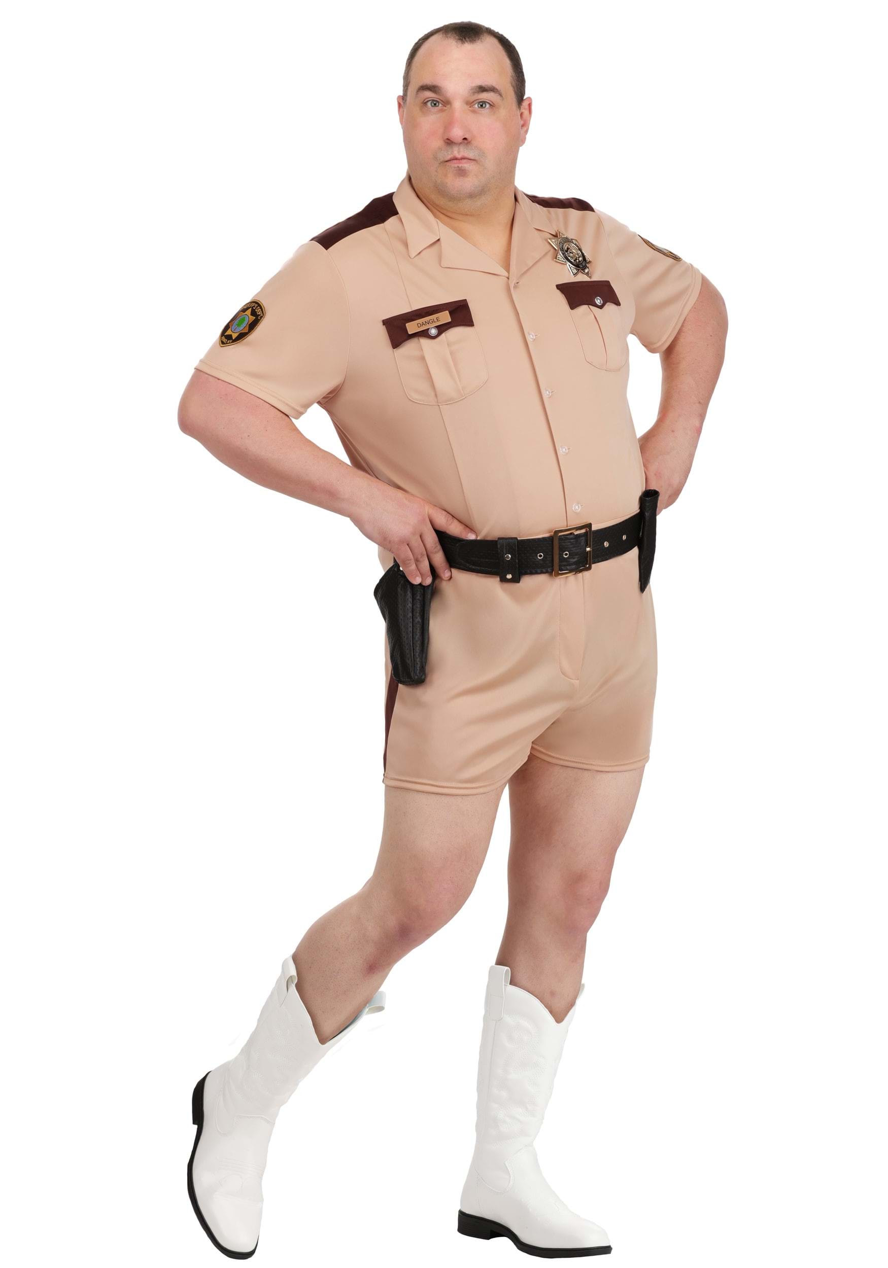 Men's Plus Size Reno 911 Lt Dangle Costume | TV Show Costumes
