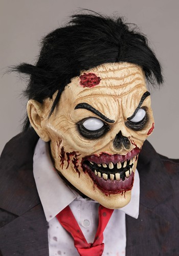 5.8FT Animatronic Hopps the Dismembered Zombie Halloween Decoration | Halloween Animatronics