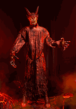Magmoor the Lava Demon Halloween Decoration