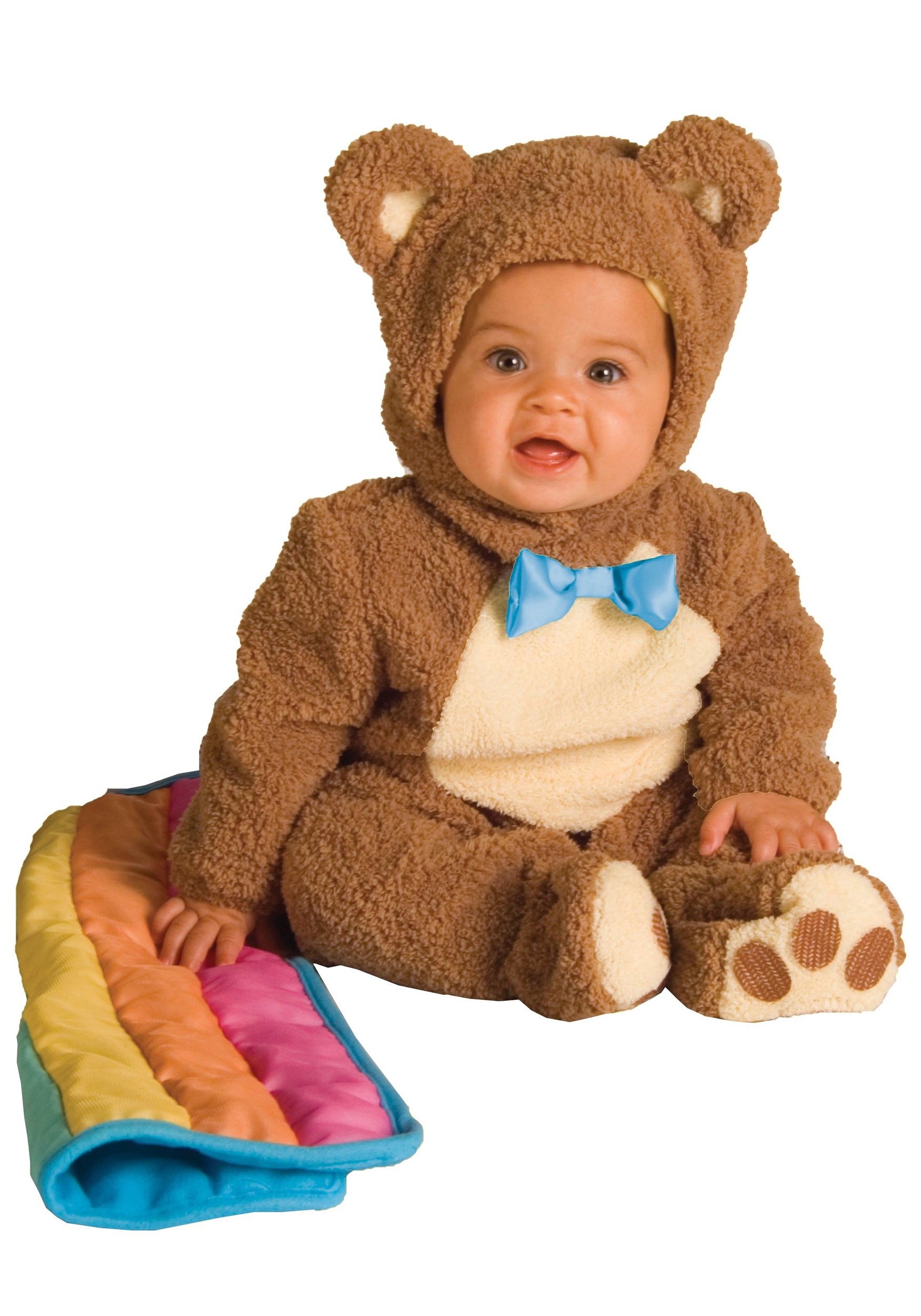 Photos - Fancy Dress Rubies Costume Co. Inc Infant Lil Bear Rainbow Costume Brown 