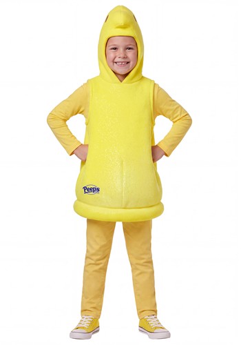 Child Yellow Chick Peeps Costume | Candy Costumes