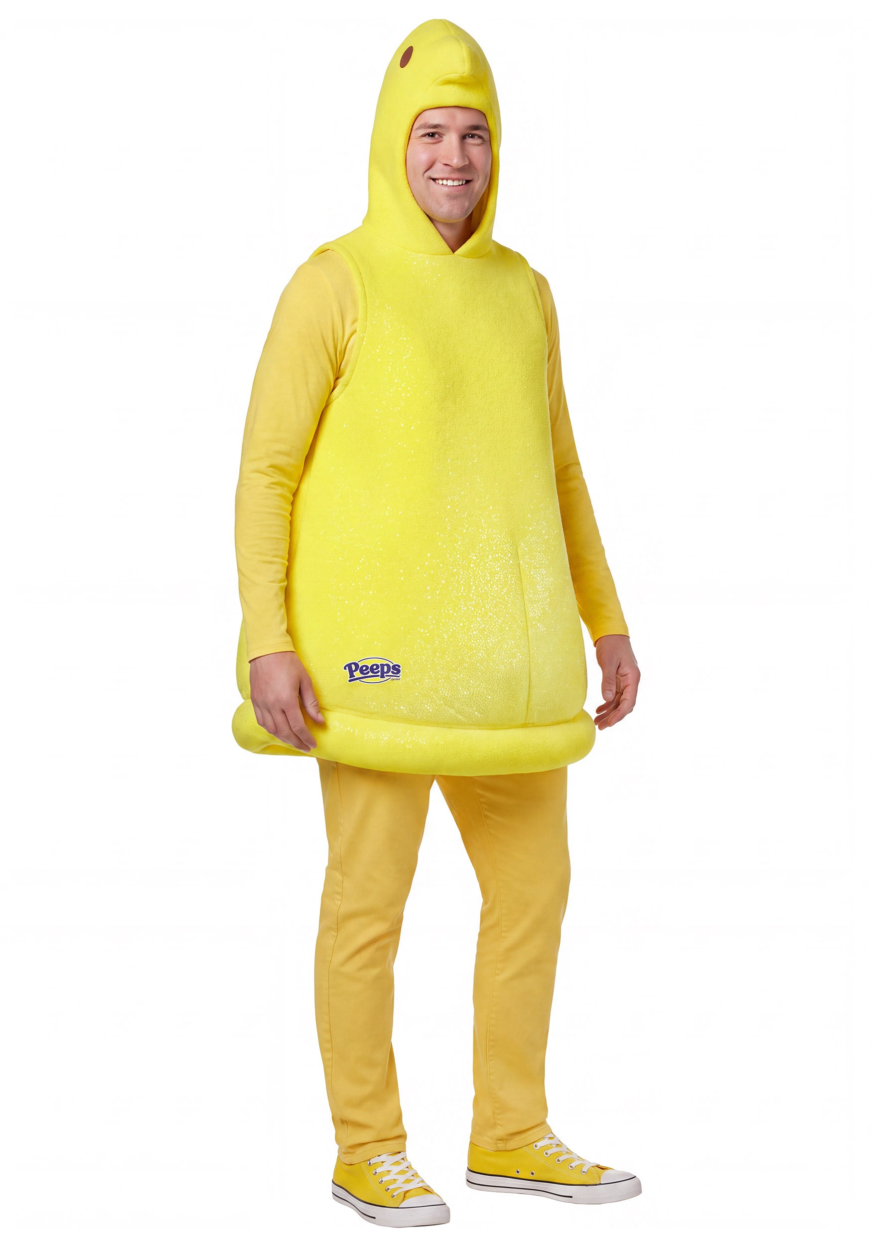 Adult Chick Yellow Peeps Costume | Candy Costumes
