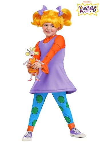 Toddler Angelica Nickelodeon Rugrats Costume