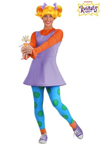 Adult Angelica Nickelodeon Rugrats Costume