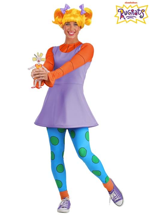 Adult Angelica Nickelodeon Rugrats Costume