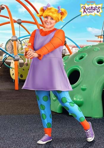 Plus Size Angelica Nickelodeon Rugrats Costume-update