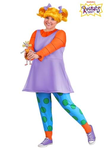 Plus Size Angelica Nickelodeon Rugrats Costume