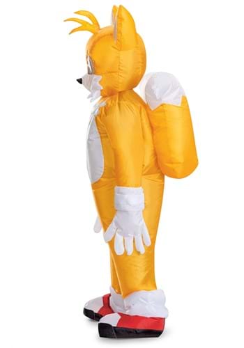 Child Inflatable Sonic the Hedgehog Tails Costume | Inflatable Video Game Costumes
