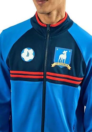 Adult Ted Lasso Cosplay Zip-Up Soccer Costume Jacket | TV Show Costumes