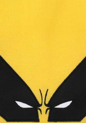 Adult Marvel Wolverine Bigface 3D Cuffless Beanie | Marvel Accessories