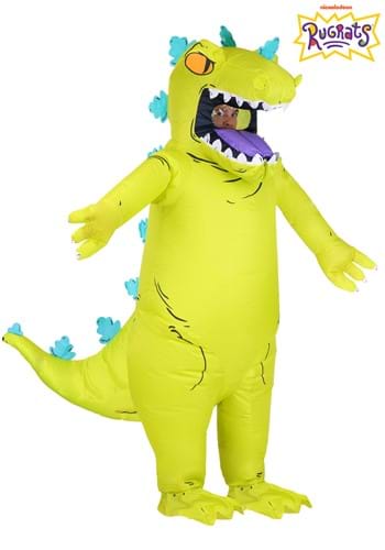 Adult Nickelodeon Rugrats Inflatable Reptar Costume