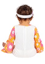 Infant Bell Bottom Baby Hippie Costume Alt 1