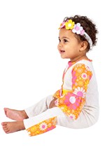 Infant Bell Bottom Baby Hippie Costume Alt 2